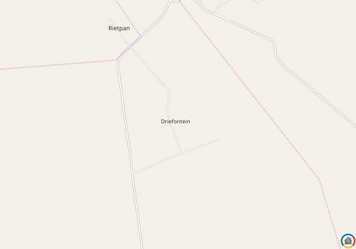 Map location of Driefontein